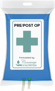 Pre Op/Post Op IV Therapy Concierge IV Nutrition